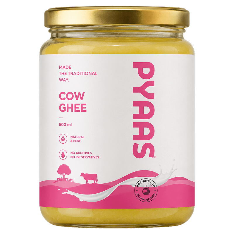 Pure Cow Ghee A2 Bilona · 500 ml front