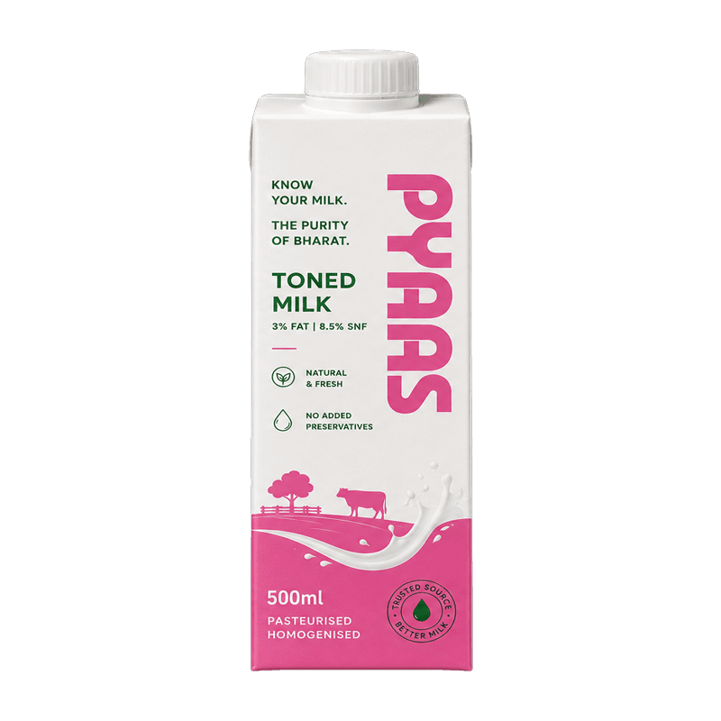 Toned Milk 500ml Carton front